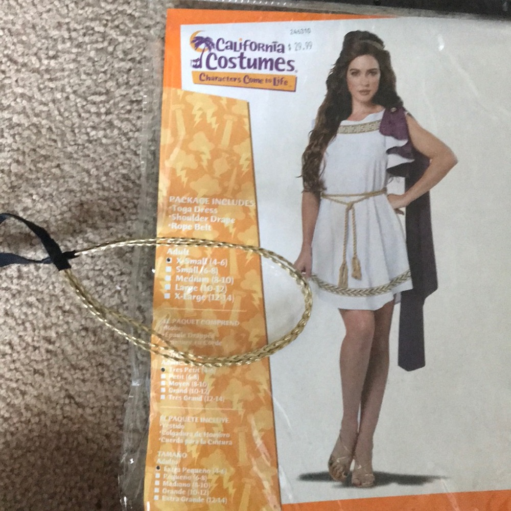 Grecian Halloween costume